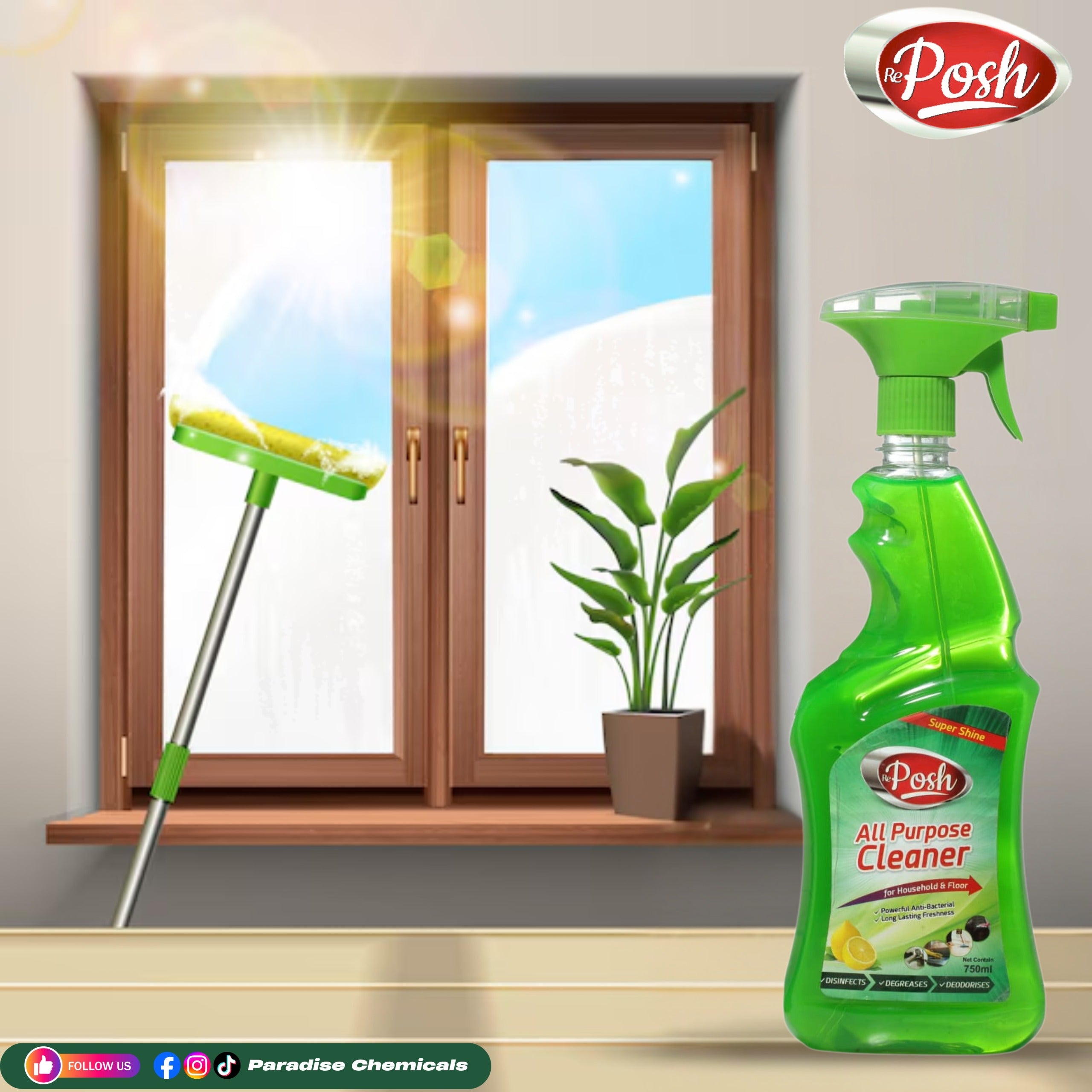 All-Purpose Cleaner – Sparkling Clean on Every Surface