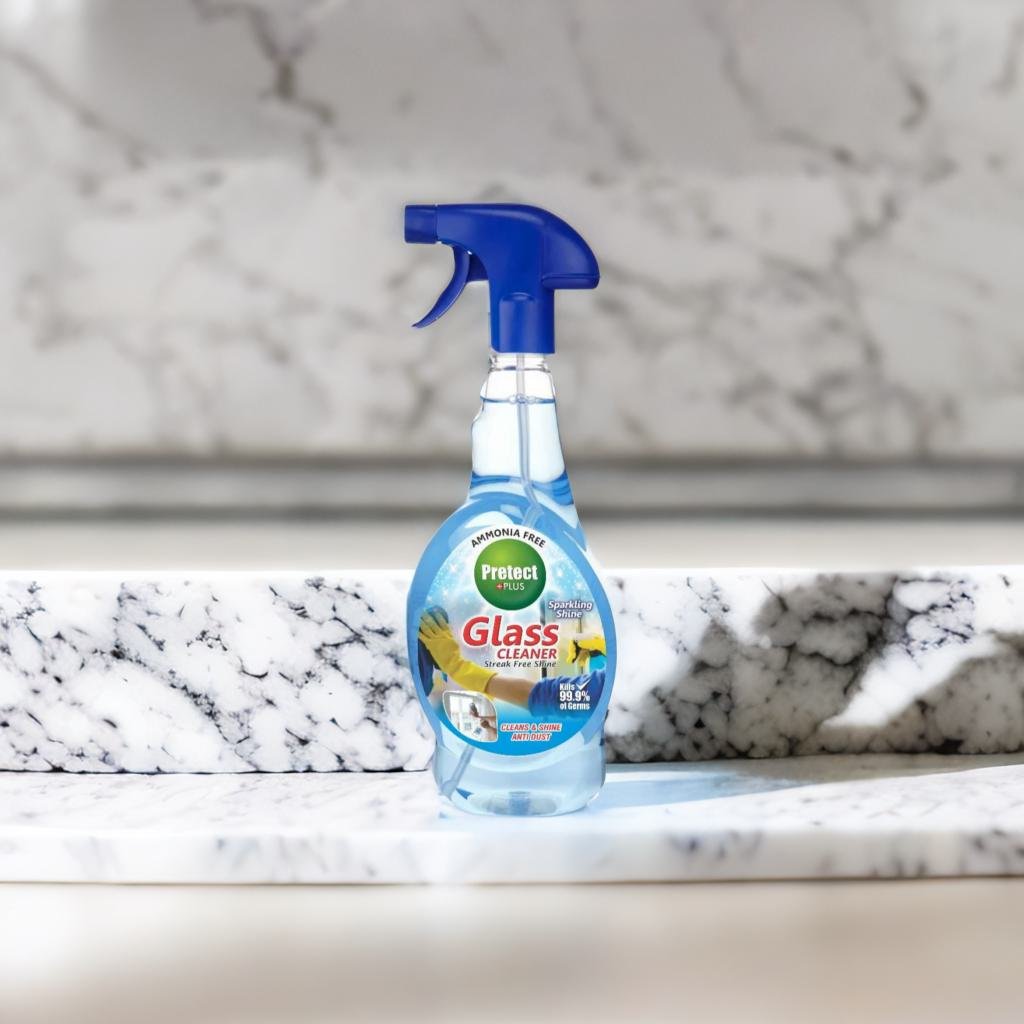 Pretect Plus Glass Cleaner 750ml – Streak-Free Crystal Shine