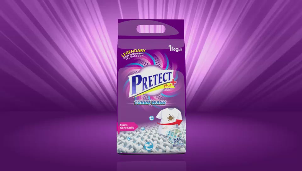 pretect turbowash washing powder ad